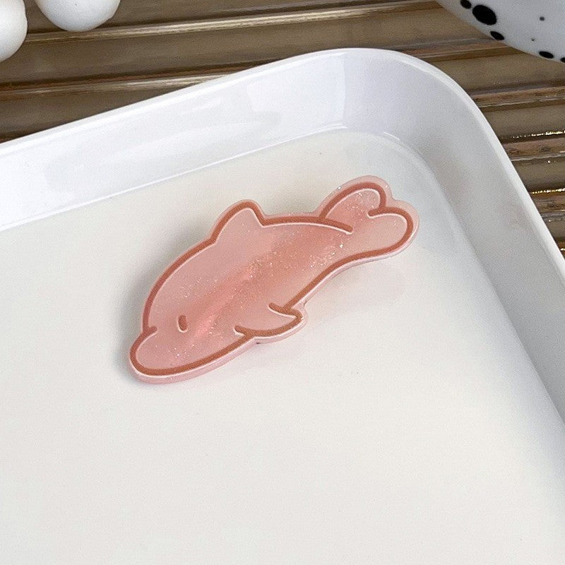 Dolphin Small Fish Hair Clip Sweet Cartoon Bangs Hair Accessories