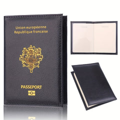 Classic Pattern Passport Cover Lightweight Bifold Passport Holder