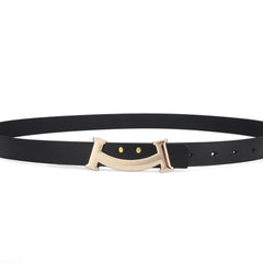 Men's Smiling Face Belt For Jeans Pants