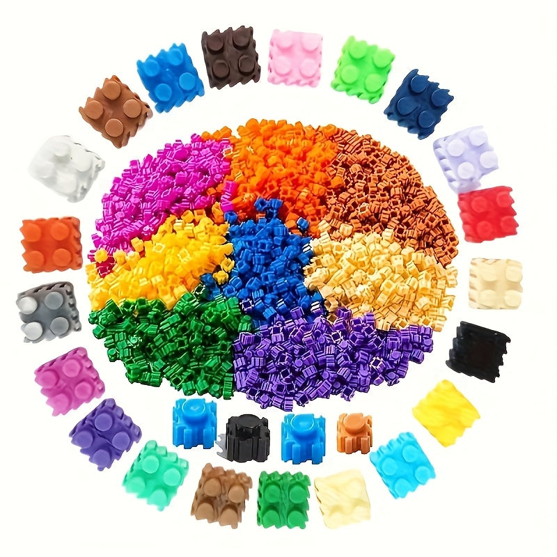 Small Particle Building Blocks Toy DIY Safe Material Halloween Christmas Gift