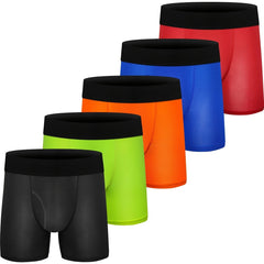 5pcs Boys Quick Dry Boxers Underwear