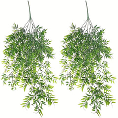 Artificial Bamboo Leaves Wall Hanging Decoration