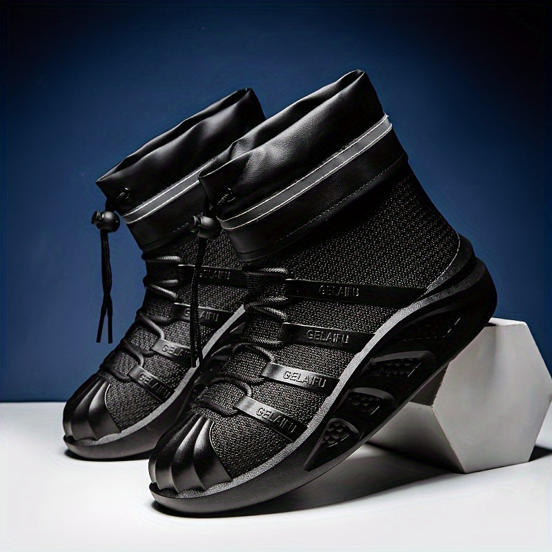 Short Tube Women's Rain Boots Winter PVC Non-slip Waterproof Out Work Boots