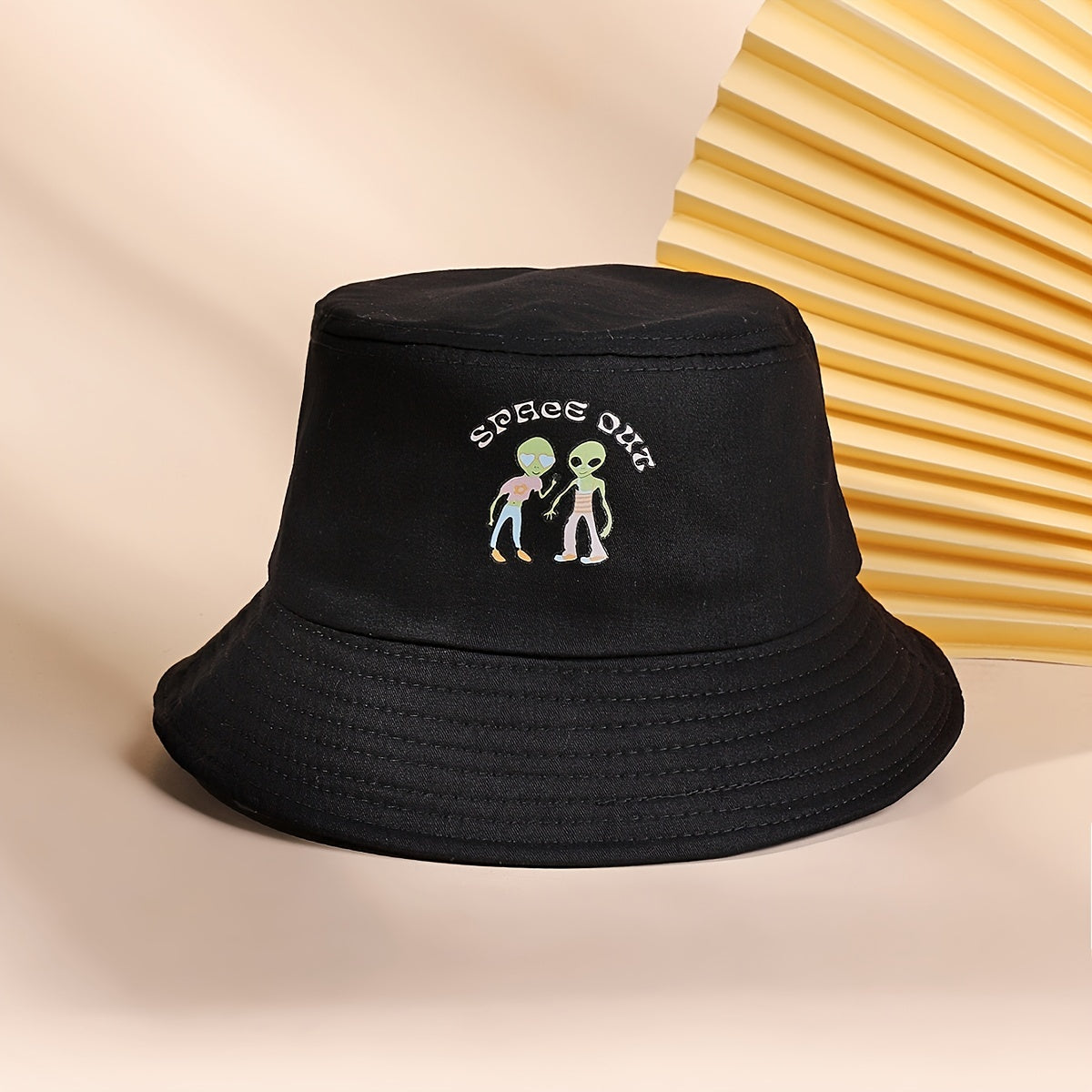 Alien Pattern Men's Bucket Hat