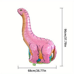 2pcs Dinosaur Family Foil Balloons - Birthday Party Decor