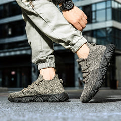 Men's Lace up Sneakers Lightweight Running Shoes