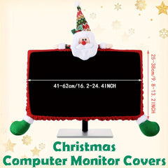 Christmas Computer Monitor Cover - Reindeer Design