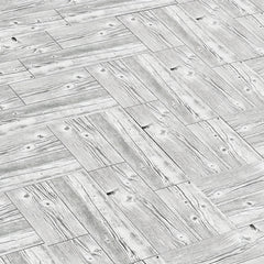 5pcs Wood Pattern Adhesive Floor Tiles PVC Flooring Peel And Stick