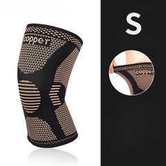 Knitted Elastic Nylon Knee Pads For Sports