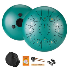 30 48 Cm 13 Note Steel Tongue Drum Handpan in C Key