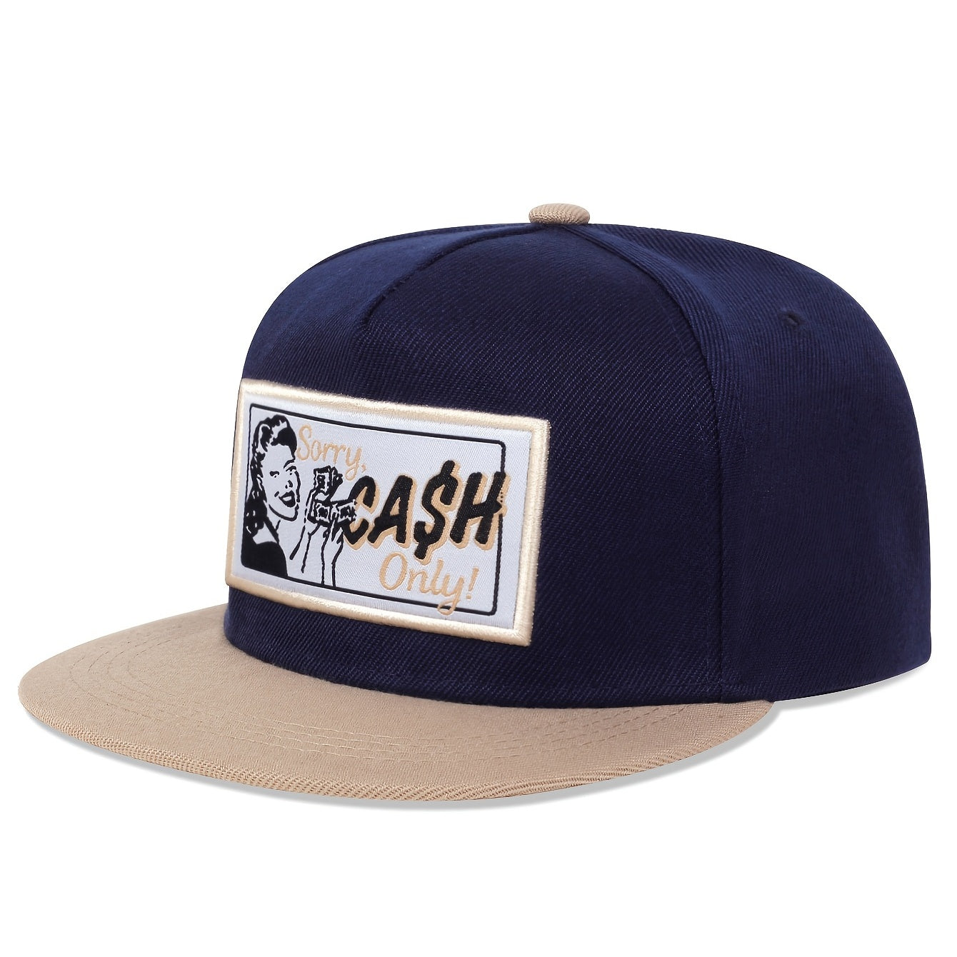 Men's CASH Pattern Hip Hop Hat