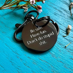 Metal Keychain Keyring Gift For Teenagers Men Women Families