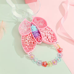 DIY Colorful Plastic Chain Handbag for Girls