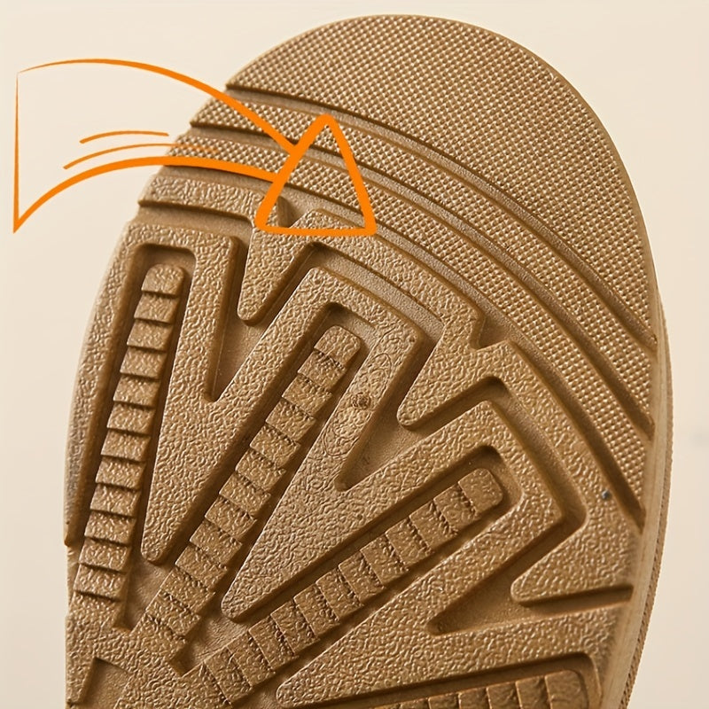 Women's Minimalist Snow Boots Slip On Winter Warm Shoes