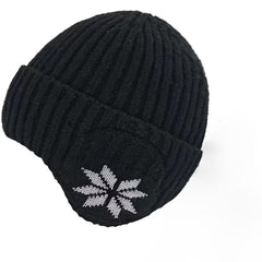 Warm Plush Knit Beanie Hat for Men and Women