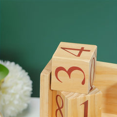 Stylish Wooden Desk Calendar for Organization