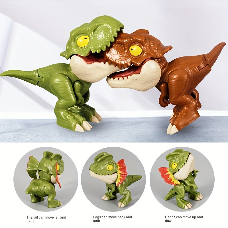 Mini Dinosaur Toy Tyrannosaurus Rex Triceratops Model