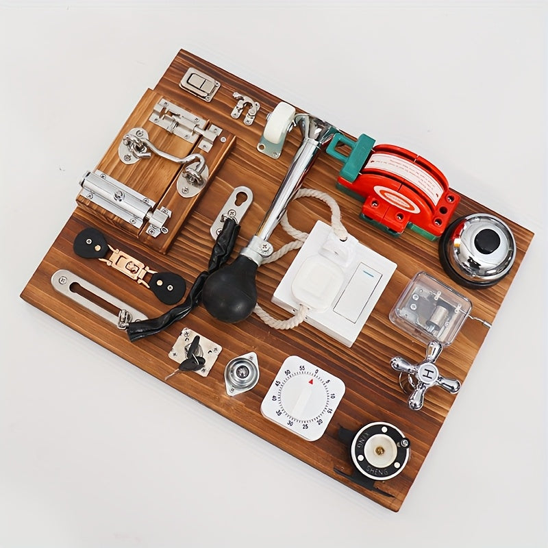 Piosoo Locking Board Mechanical Learning Toy