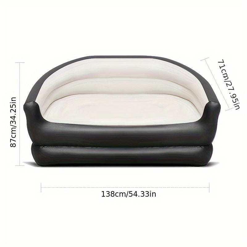 Lazy Inflatable Sofa Portable Air Loungers for Outdoor and Indoor