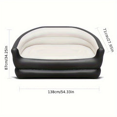 Lazy Inflatable Sofa Portable Air Loungers for Outdoor and Indoor