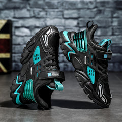 Boy's Chunky Shoes Soft Sole Waterproof Sneakers For Kids