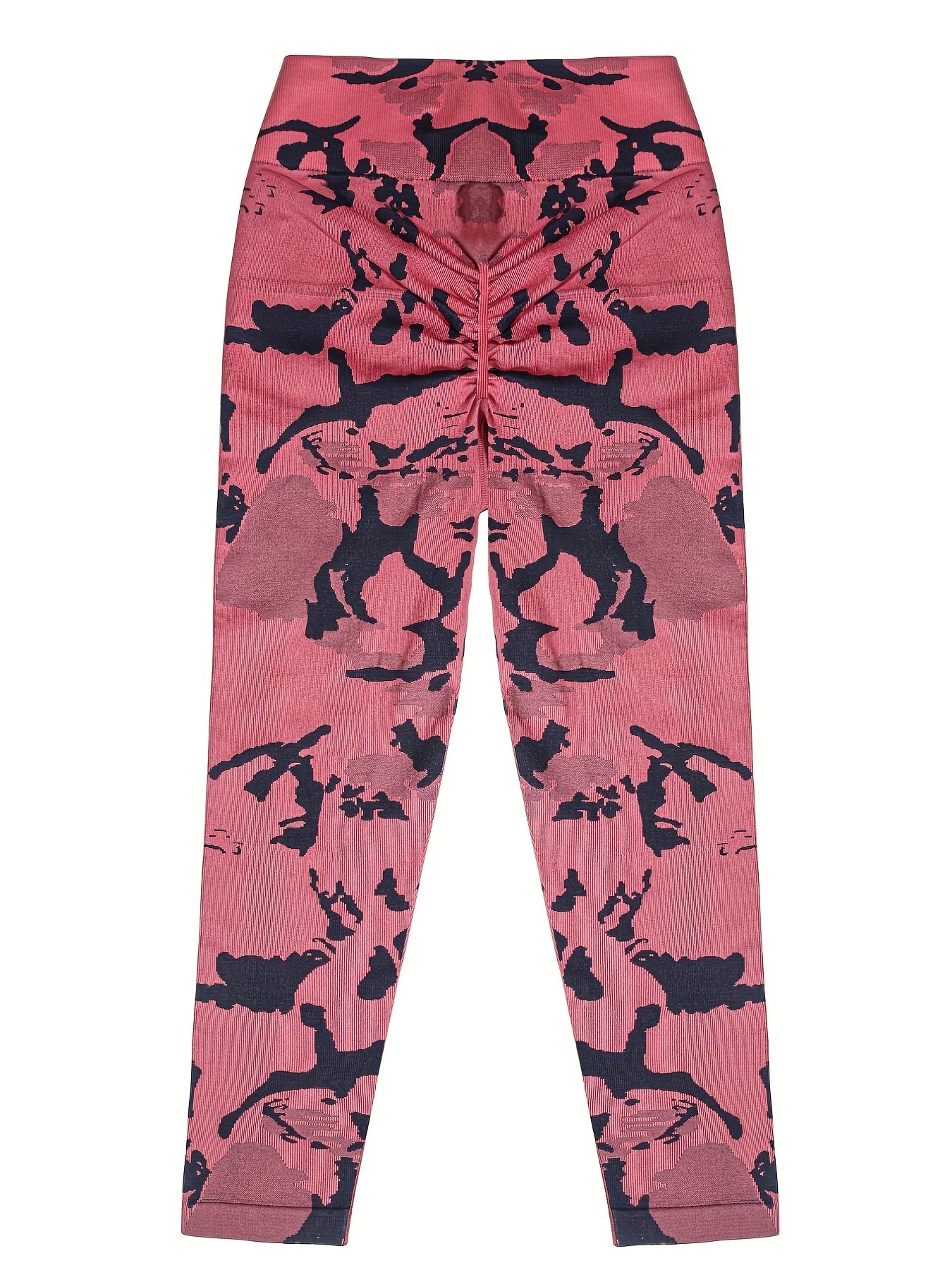 Camouflage Print High Waist Yoga Leggings Women's Activewear