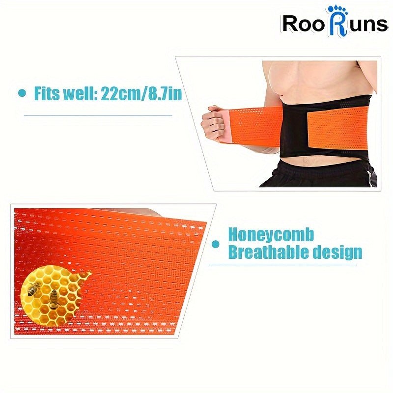 RooRuns Abdominal Protection Waistband Mesh Breathable