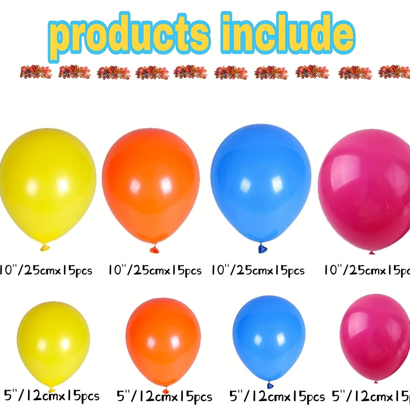 120pcs Theme Party Decoration Balloon Garland Set Birthday Party Supplies