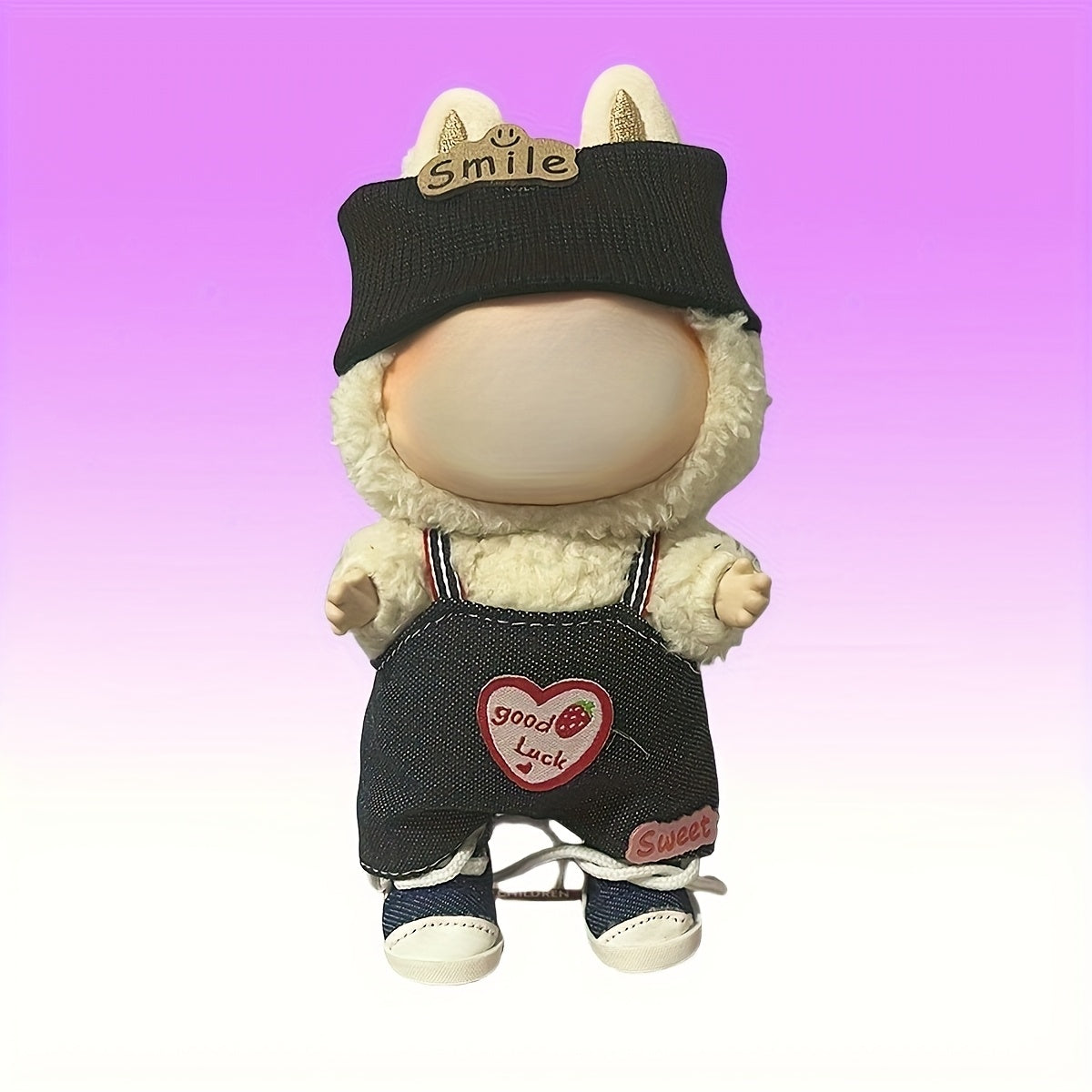 Doll Clothing Accessories Set for 16cm Dolls - Hat, Pants, Headpiece, Skirt