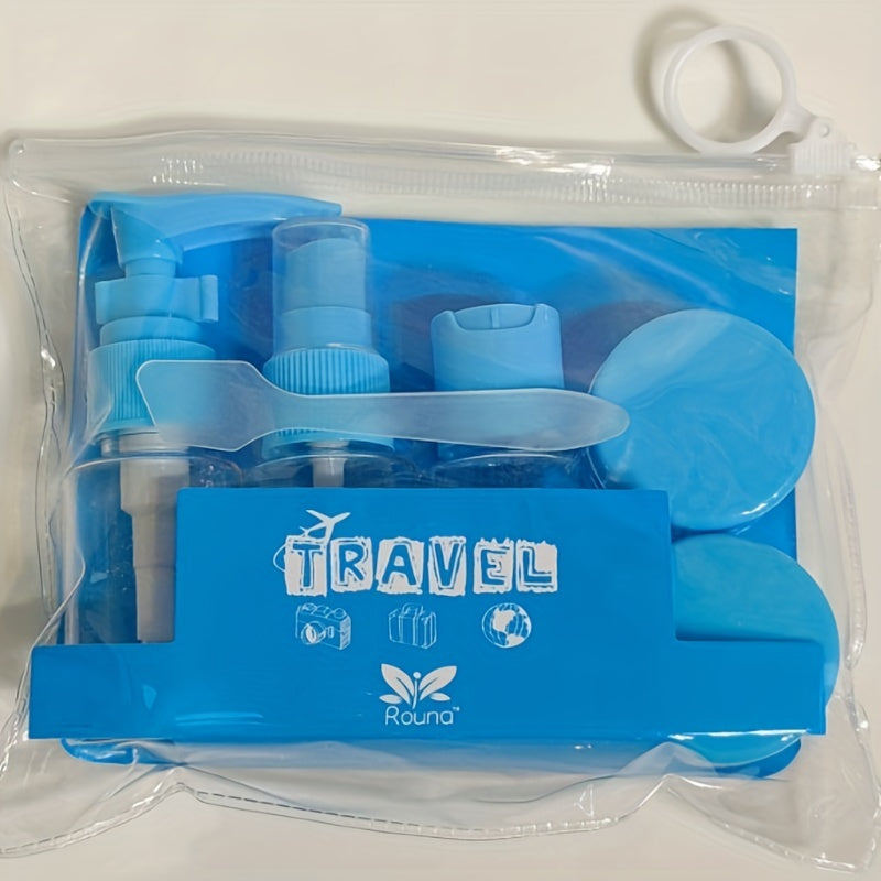 Leak Proof Travel Bottles Set Toiletries Men Women Containers Shampoo Lotion