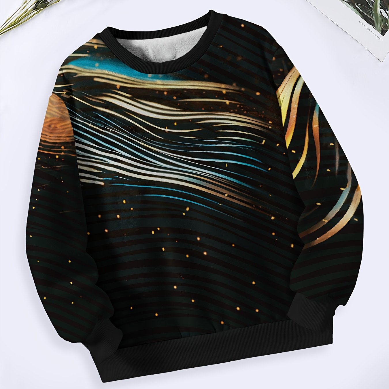 Girls Boys Long Sleeve Crew Neck Sweatshirt for Sports Gift