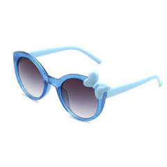 Y2K Bow Decor Sunglasses UV Protection for Girls