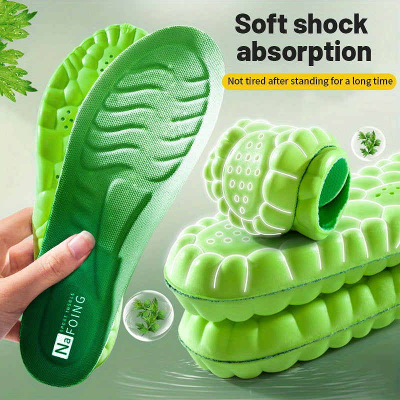 Orthopedic Sport Insoles Soft Breathable Shock Absorption Shoe Pad
