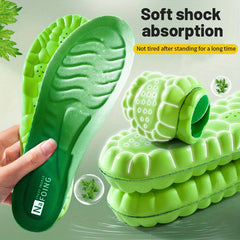 Orthopedic Sport Insoles Soft Breathable Shock Absorption Shoe Pad