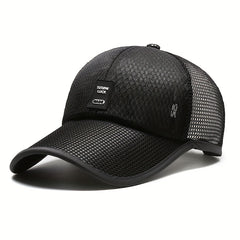 Men's Adjustable Mesh Baseball Cap Sunscreen Trucker Hat