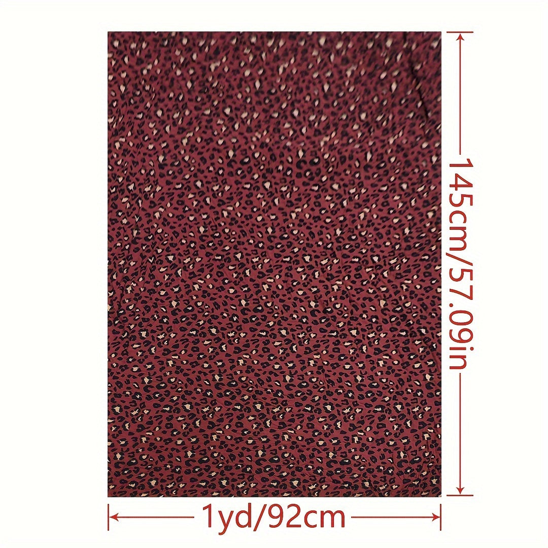 1yd Faux Cotton Fabric DIY Cloth Pants Dress Quilt Covering Fabric
