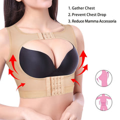Women Push Up Bra Shapewear Posture Corrector Chest Support Lifter Tops