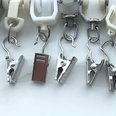 Stainless Steel Curtain Clips 10 Pack