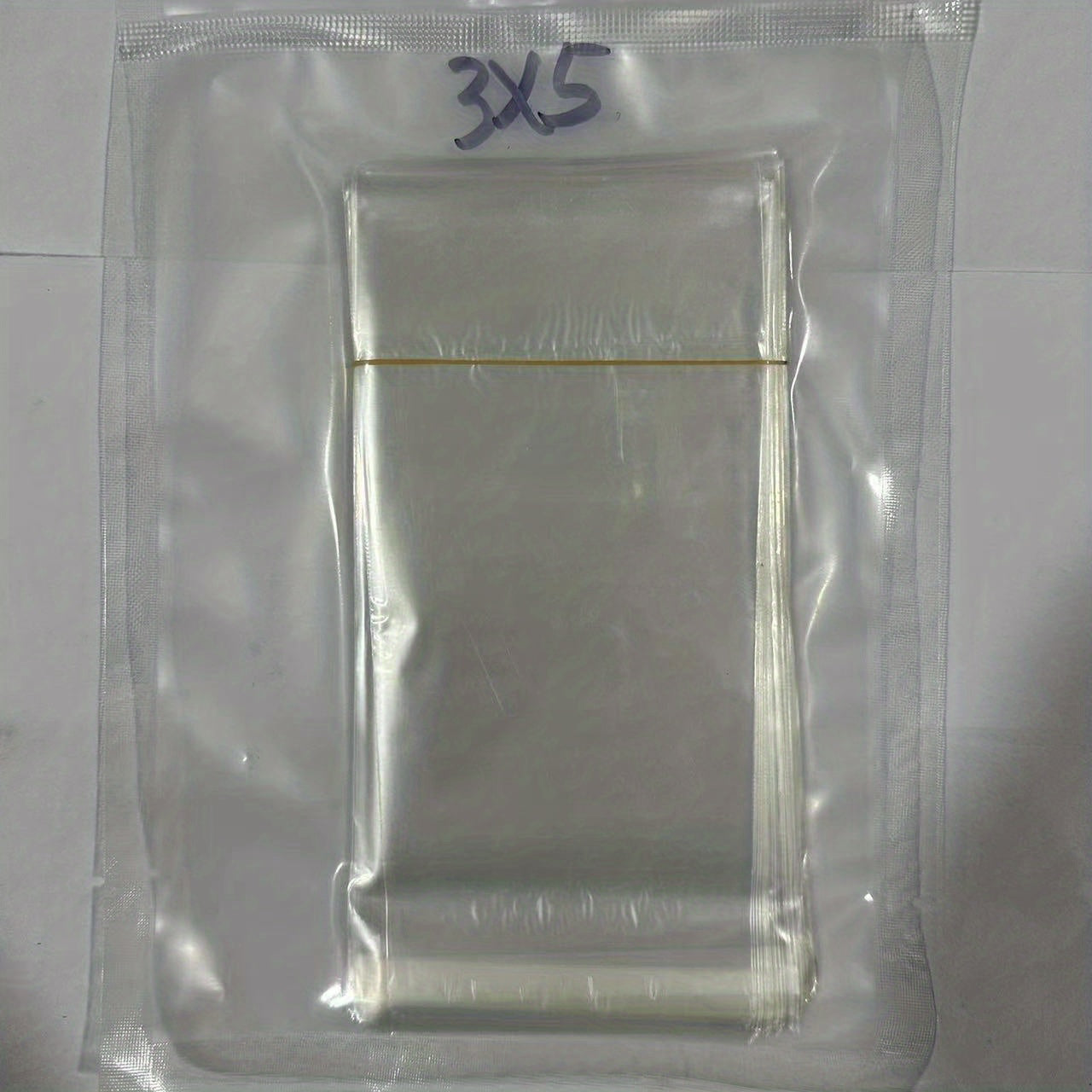 100 Clear Resealable Cellophane Bags for Cookies Candy Self Sealing