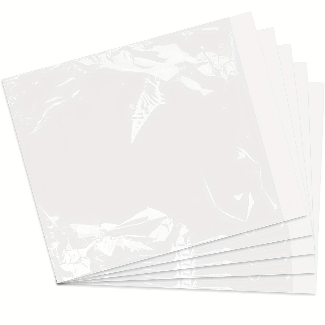 50 Clear Adhesive Packing List Pouches with Mailing Label