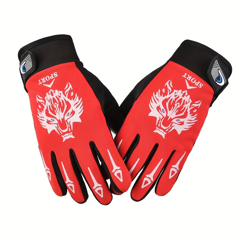 Outdoor Touch Screen Windproof Sports Gloves Men Women Mountaineering
