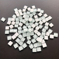 105pcs 1.0cm Colorful Glass Mosaic Tiles for DIY Crafts