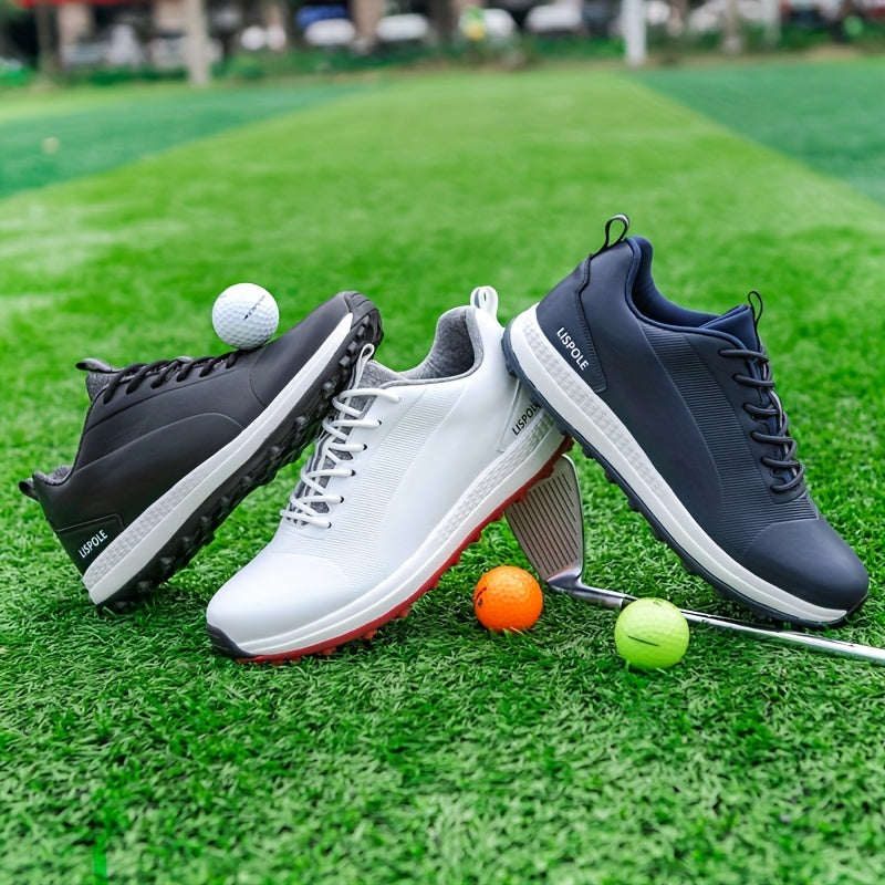 Men's Lightweight Golf Shoes Non Slip Lace Ups