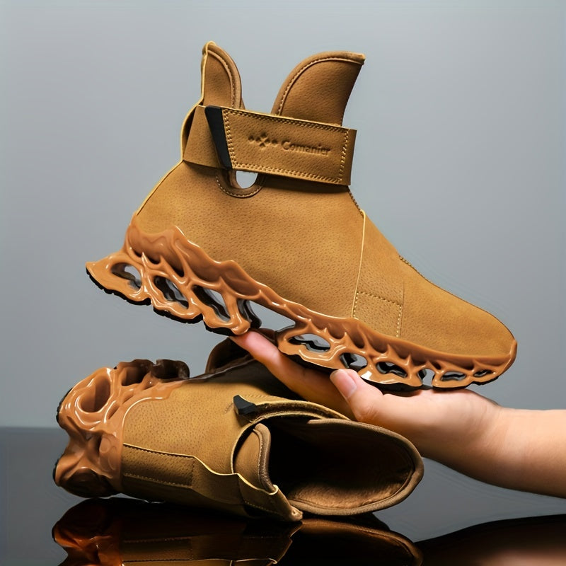 Cozy Blade Shoes Men Slip On Shock Absorbing Non Slip Shoes Jogging Walking