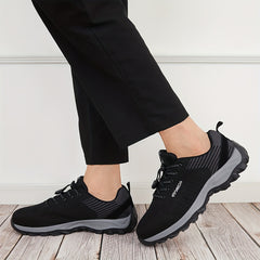 Men's Knitted Casual Shoes Non Slip Sneakers for Traveling Jogging