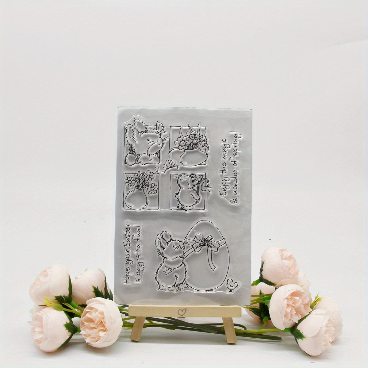Easter Cartoon Clear Stamp Set