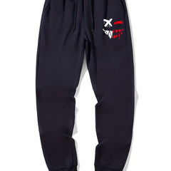 Grinning Face Pattern Casual Joggers Men s Sweatpants