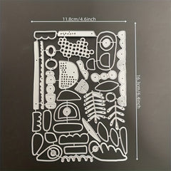 Spring Metal Cutting Dies for DIY Embossing Paper Card