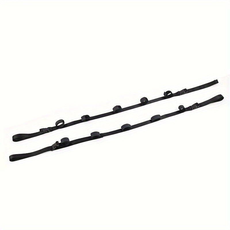 2pcs Car Fishing Rod Straps Car Organizer Car Road Holders In car Fixed