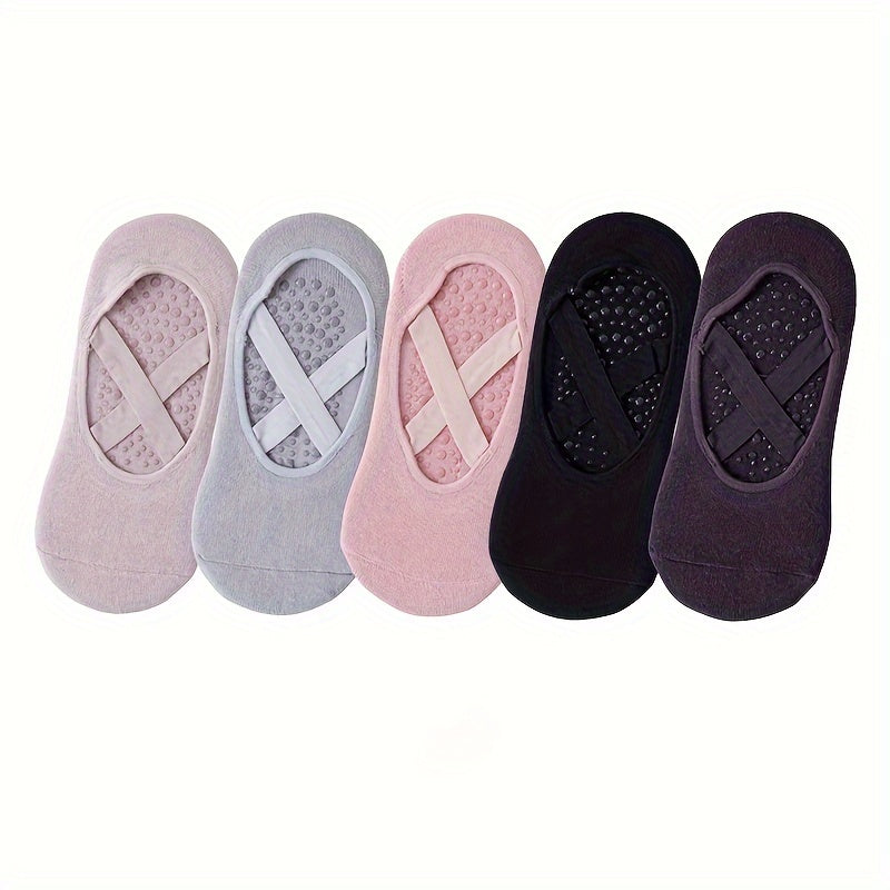 Women's Yoga Socks Silicone Non-slip Pilates Fitness Socks